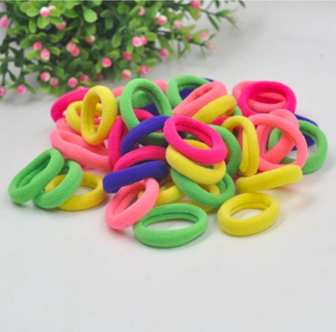 ProductGoods - 50x Haarelastiekjes Kleur | Elastiekjes | invisibobble