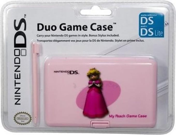 Pelican Case Per Giochi Ds Uff. Princess Peach