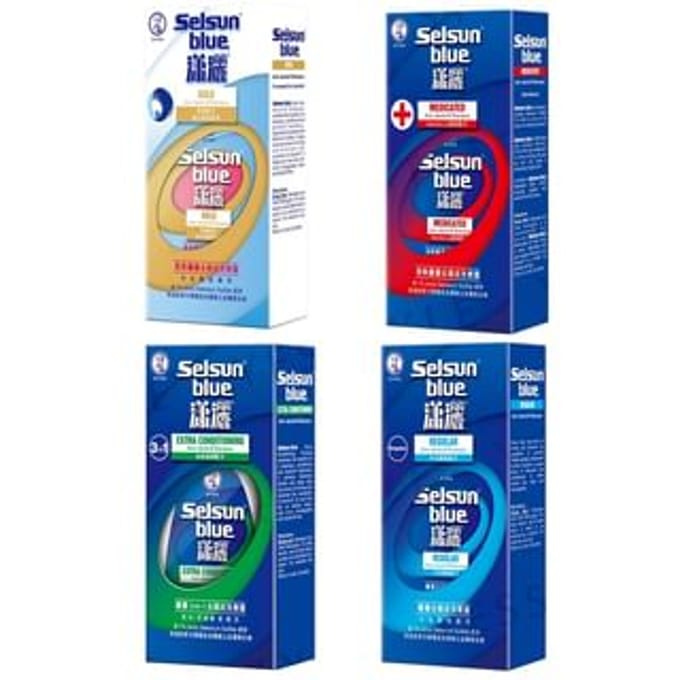 Rohto Mentholatum - Selsun Blue Anti-Dandruff Shampoo Regular - 200ml