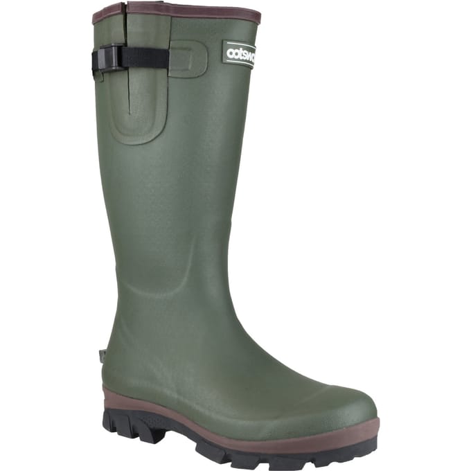 Cotswold Grange Neopreen Mens Rubber Wellington Laarzen (Groen)