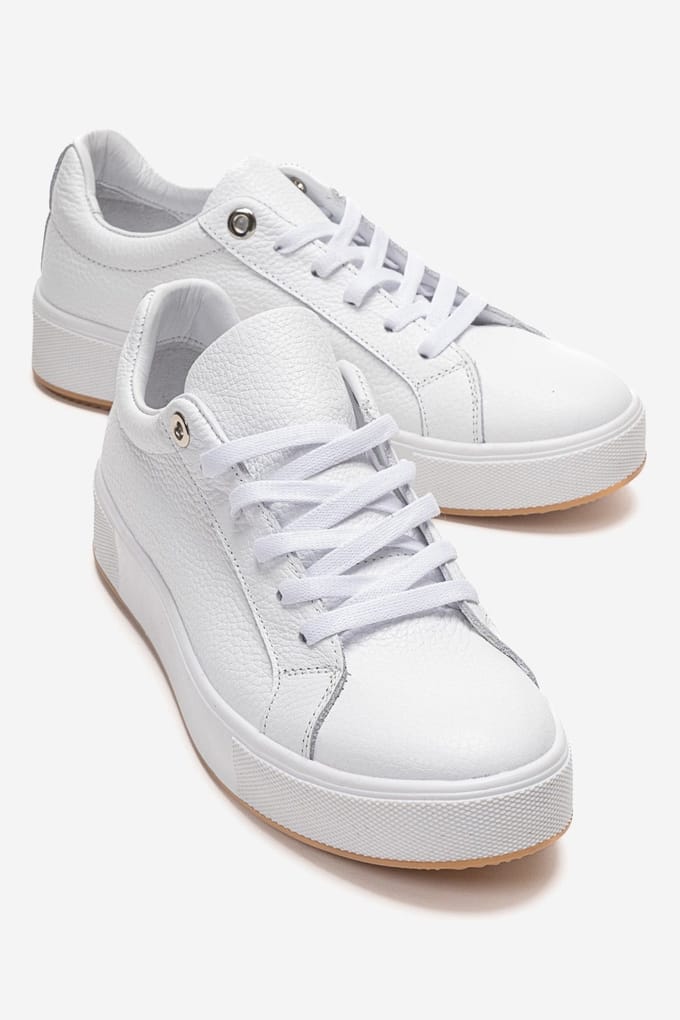 Pallen Leren Casual Sneaker
