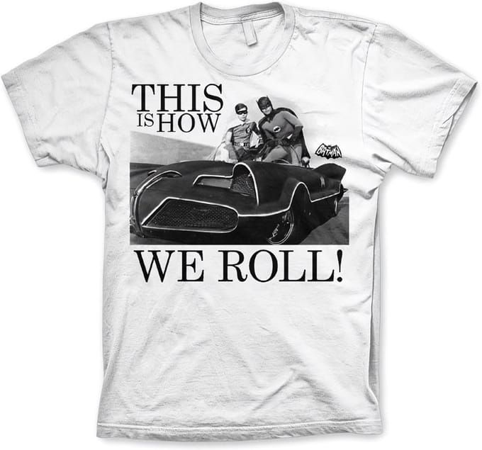 DC Comics Batman Heren Tshirt -M- This Is How We Roll Wit