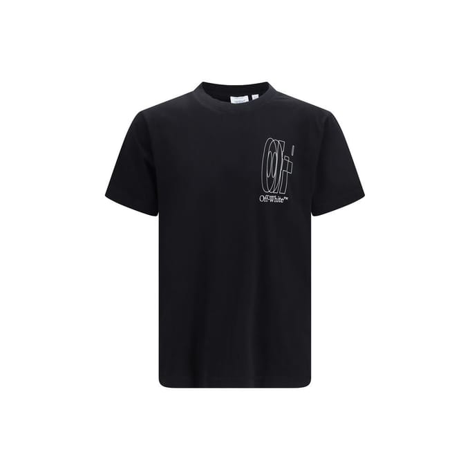 Off-White Zwarte Katoenen T-Shirt