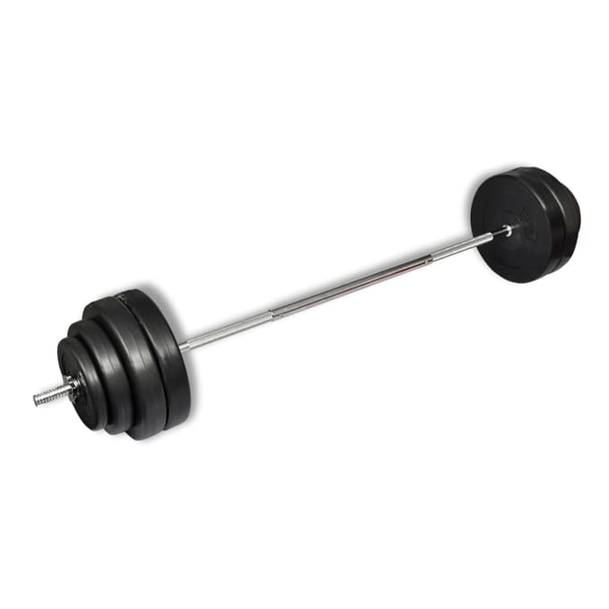 vidaXL - Halter - met - gewichten - 60 - kg