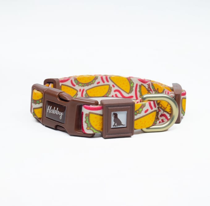 Luxe Halsband voor Honden-Verstelbaar 25 Cm-35 Cm x 1,5 Cm-Tacho