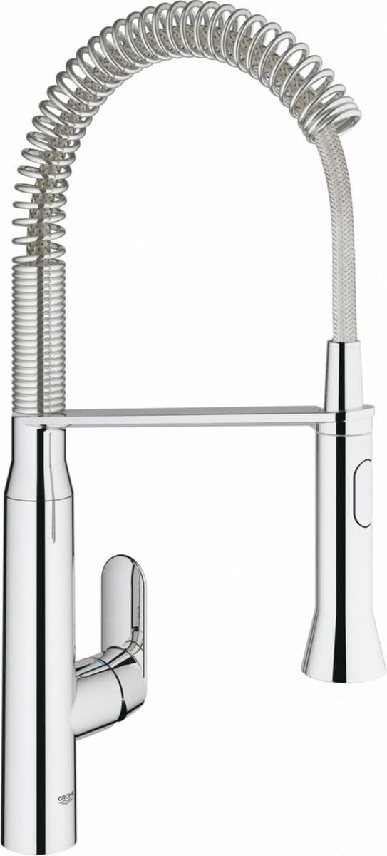 GROHE K7 Keukenkraan - Medium uitloop - Met professionele handdouche - Chroom