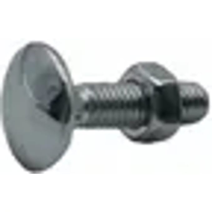 Sencys Slotbout Met Moer M5x20mm Per 10 Gegalvaniseerd