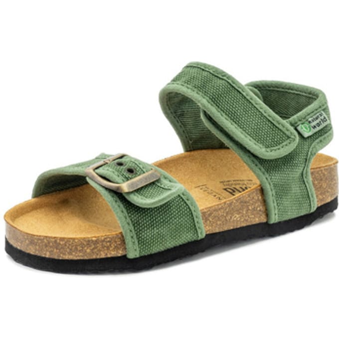 Platte sandalen Natural World -