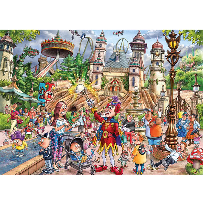 Wasgij Mystery Efteling Wereld Vol Wonderen 1000 stukjes - Legpuzzel