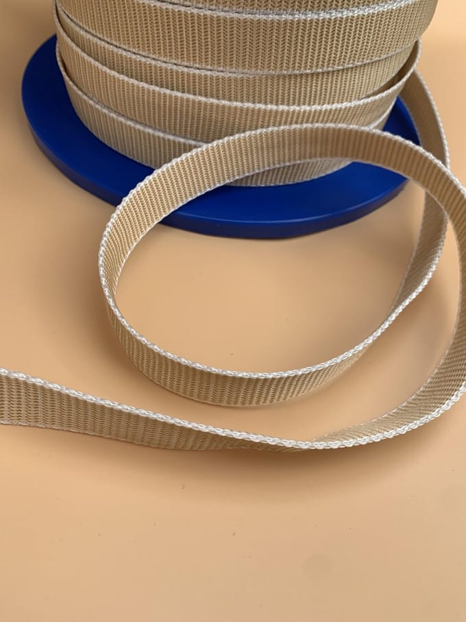 Schermband koord touw creme 5 meter