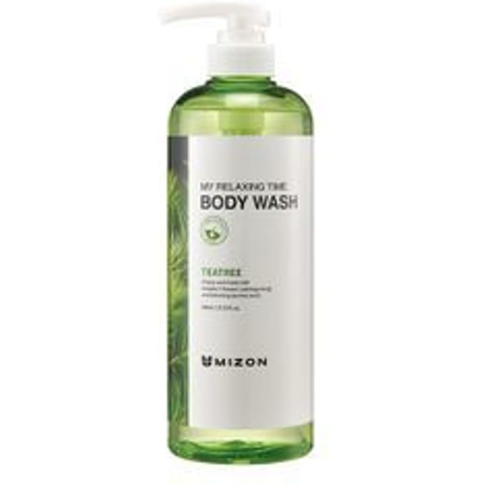 Mizon, My Relaxing Thyme, Gel Douche, Arbre à Thé, 800ml (27,05 fl oz) white