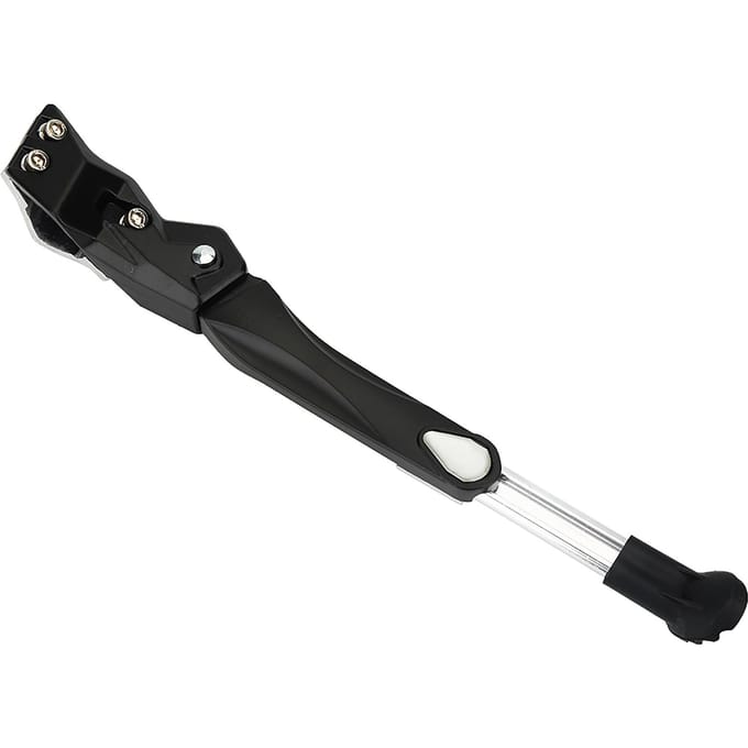 Béquille latérale réglable en alliage d'aluminium pour vélo, pièces de réparation black