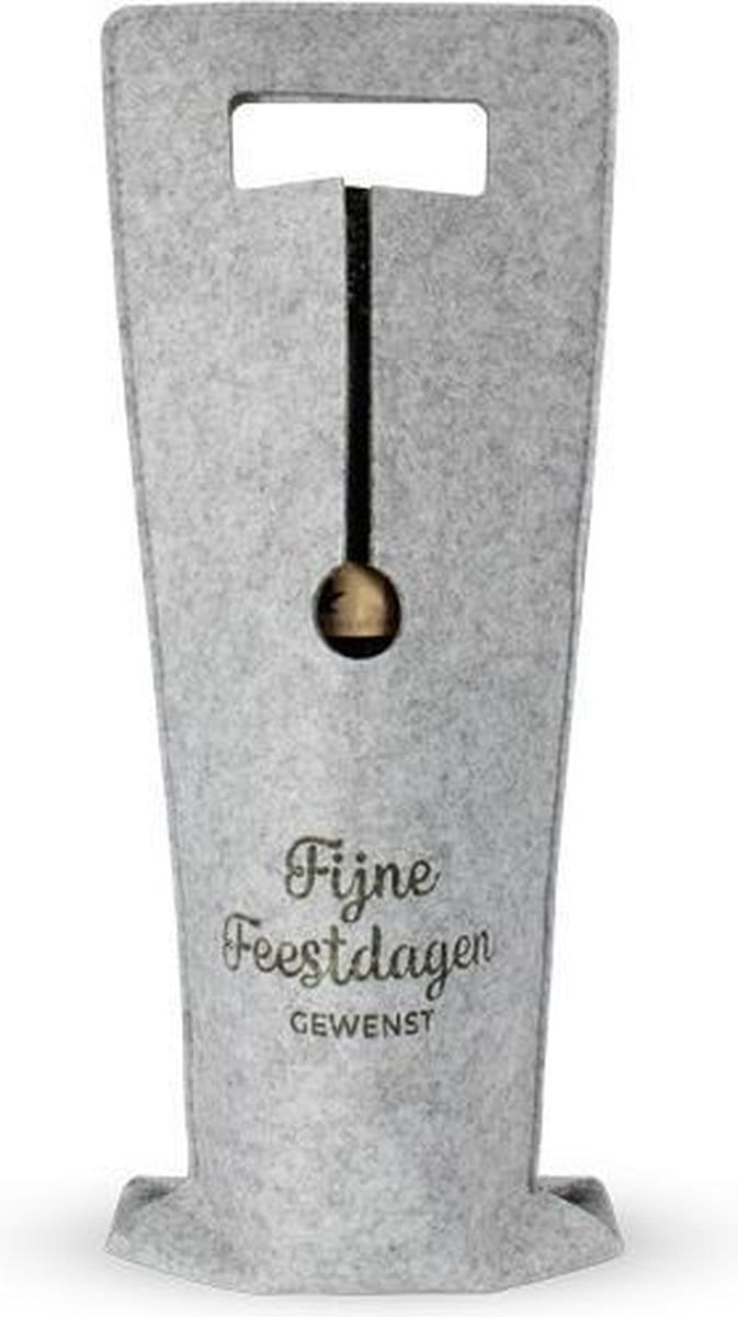 Wijntas "Fijne feestdagen"