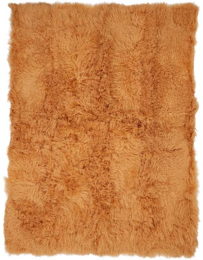 Sheepskin House - Plaid van Curly Schapenvacht - 140x180 cm