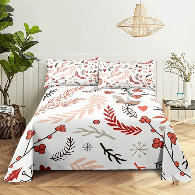 Zonnebloem Beddengoed Set Beddengoed Set Bed Laken Blad Jongen Meisje Beddengoed King Size Beddengoed en Kussenslopen 150X230cm(2Pcs)