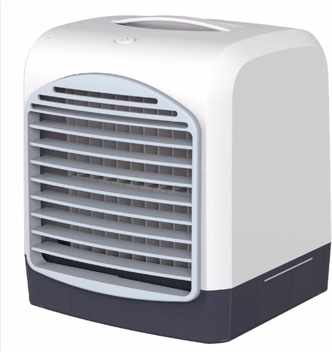 Draagbare Airco - Persoonlijke Koeler - Zomerse Hitte - Exquise Mini Compact - Desktop - Wit