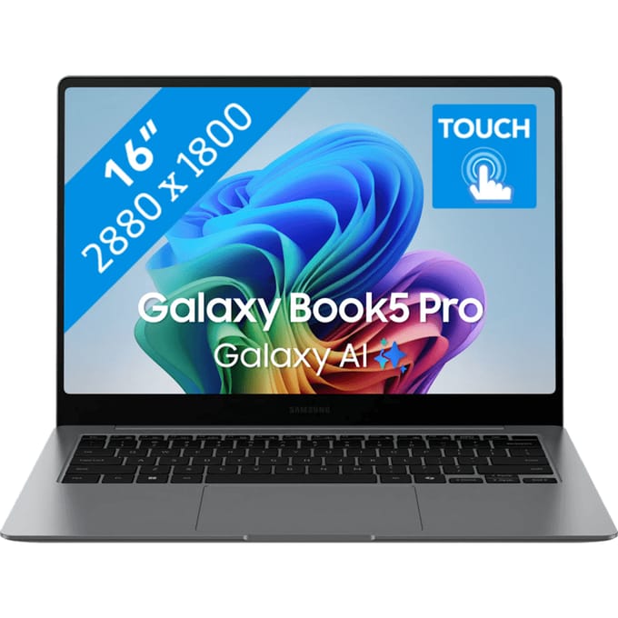 Samsung Galaxy Book5 Pro - Copilot+ Laptop - 16 inch - 1TB SSD - 120 Hz