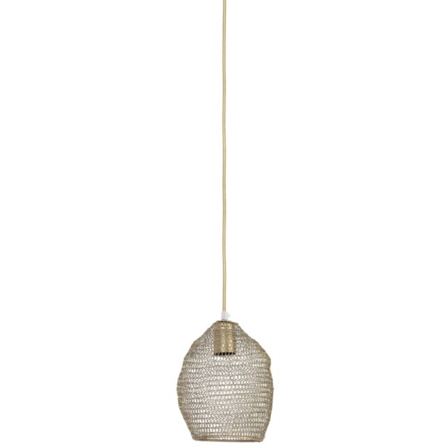 Light & Living – Hanglamp NOLA – Ø18×20 cm – Brons – Metaal