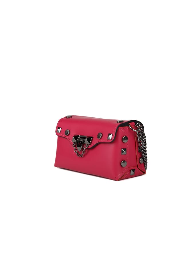 Giulia Monti Schoudertas Donker Fuchsia