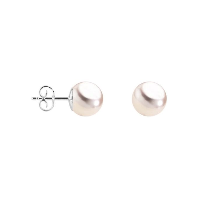 Luna-Pearls oorsieraden Oorringen HS1104_7-7.5mm