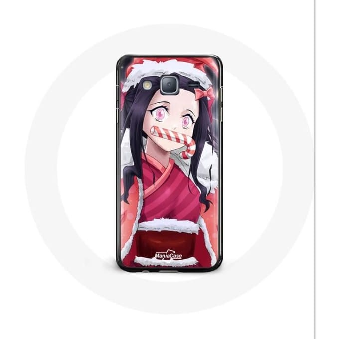 Coque pour Samsung Galaxy J5 2016 Anime Demon Slayer Kamado Nezuko Le jour de Noël 2023