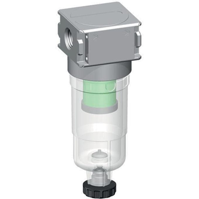 Microfilter 0.01micron G1/8'' 230l/min Auto Polycarbonaat Multifix 0