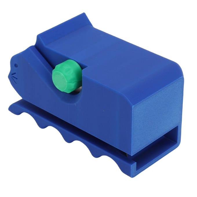 Karton snijder voor krabpalen Draagbare karton snijder Kattenkrabber gereedschap Donkerblauw blue
