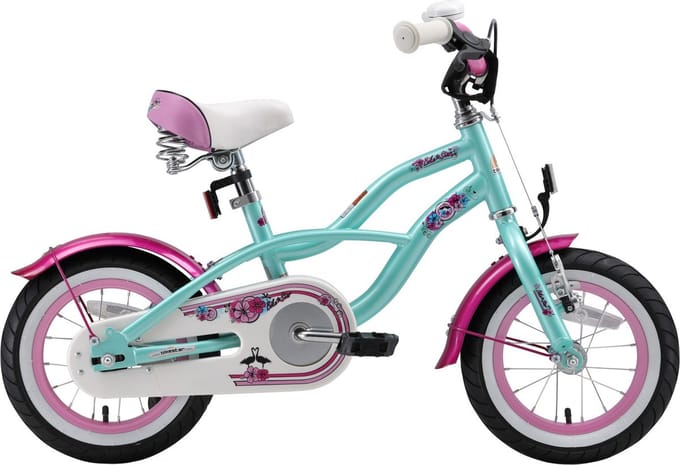 Bikestar 12 inch Cruiser kinderfiets, mint
