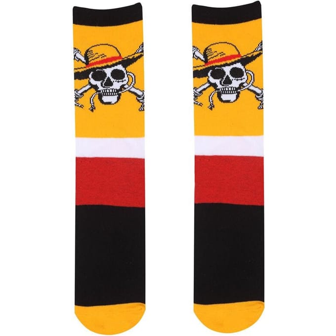One Piece Cross Bones Unisex Sokken - meerkleurig - L-XL