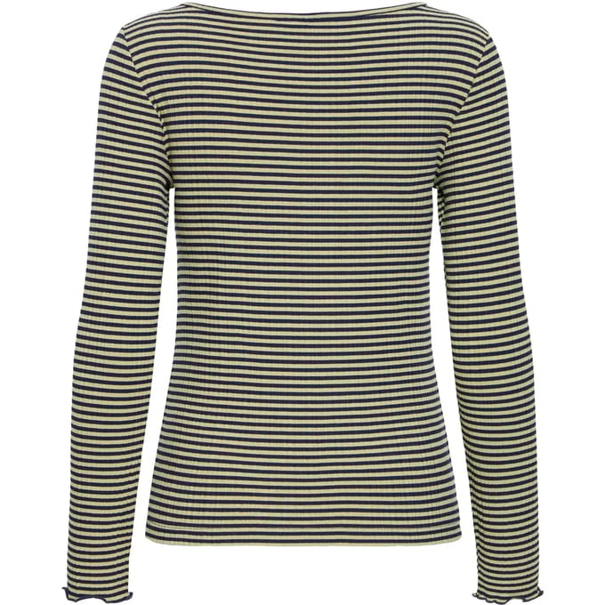 Dames-T-shirt met lange mouwen Ichi IHCella