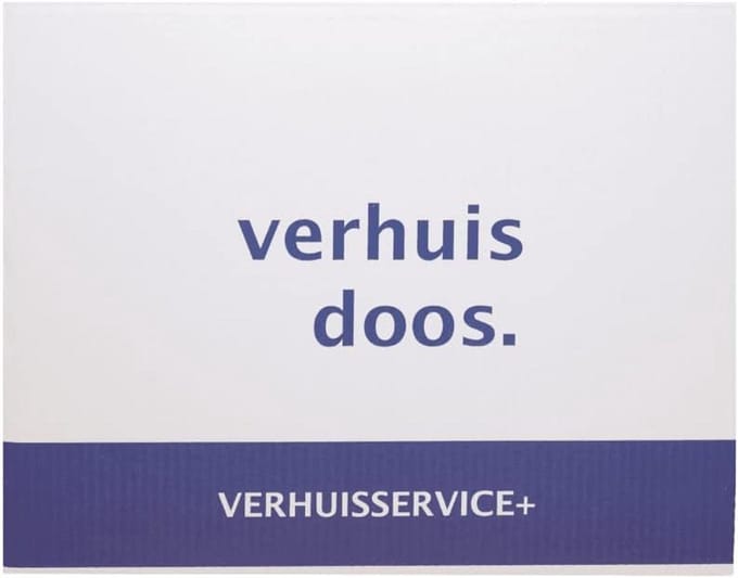 100 Stevige Verhuisdozen 57L - Zelfsluitend & Zonder Tape - Met Handvatten