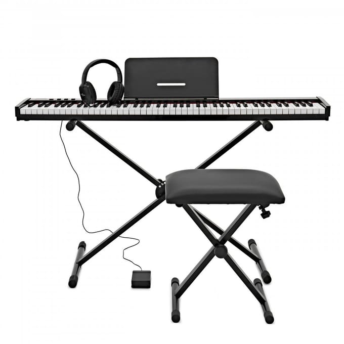 VISIONKEY-100 digitale keyboardpiano met Bluetooth, standaardpakket