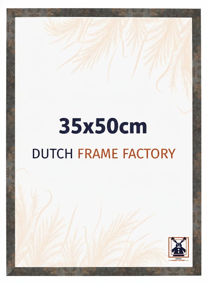 Fotolijst 35x50 cm - MDF - Geoxideerd Metaal - Benno