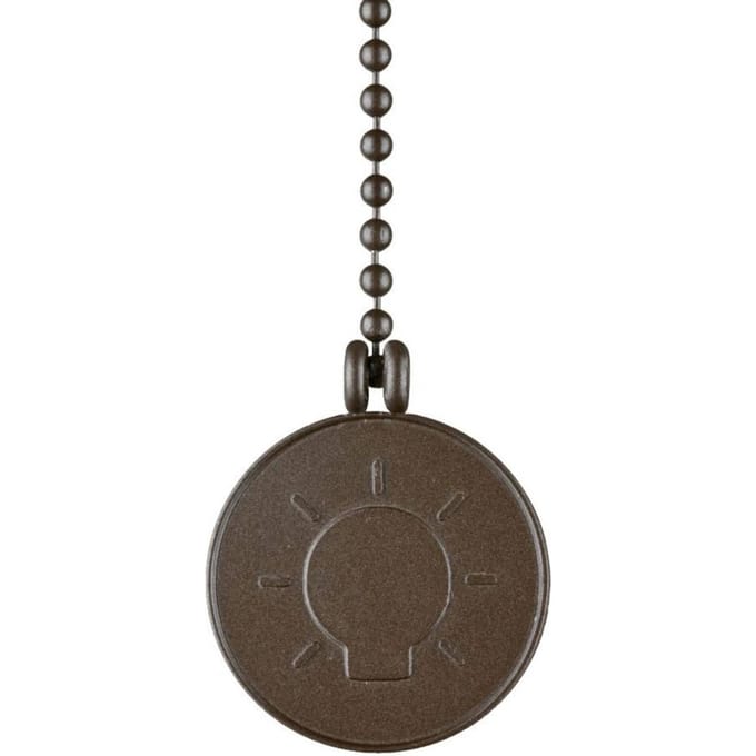 Westinghouse lampen-Medaillon ketting brons