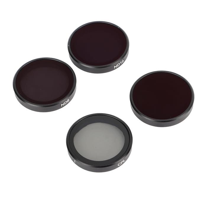 Actiecamera Lensfilter Magnetisch Optisch Glas CPL ND8 ND16 ND32 Filterset voor DJI Osmo Action3 gray
