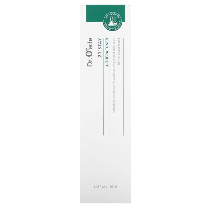 Dr. Oracle, 21;Stay, A-Thera Toner, 120Ml (4.05Fl Oz) white