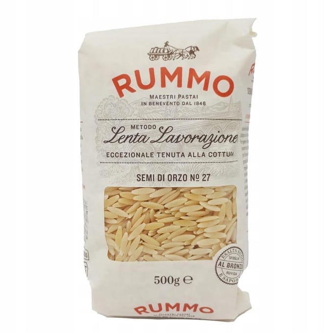 Petites pâtes semi di orzo non. 27 Rummo 500 g Italien