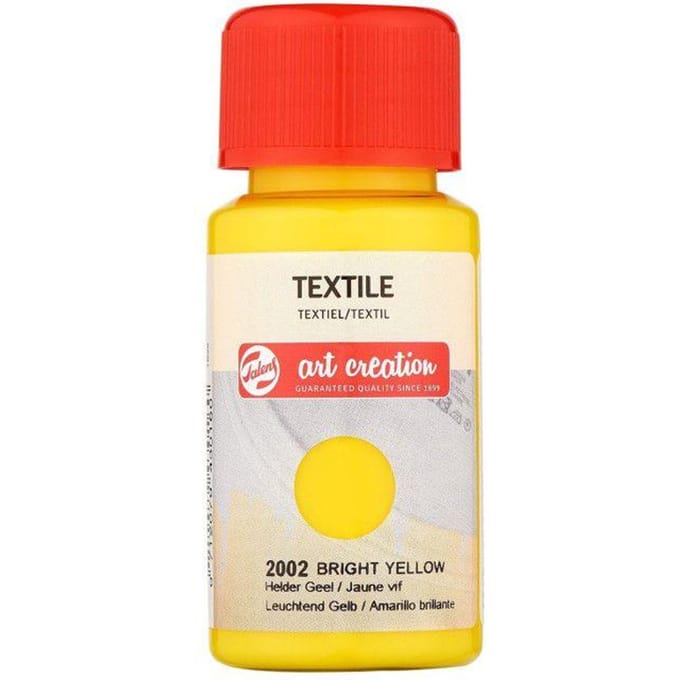 Peinture pour textile - jaune vif - Talens Art Creation - 50ml jaune