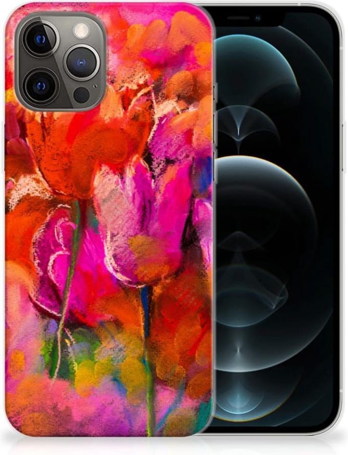 Hoesje maken iPhone 12 Pro Max Tulips