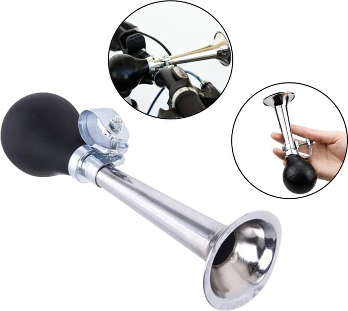 PD® Fietsbel - Fietstoeter - Chrome - Veiliger Fietsen