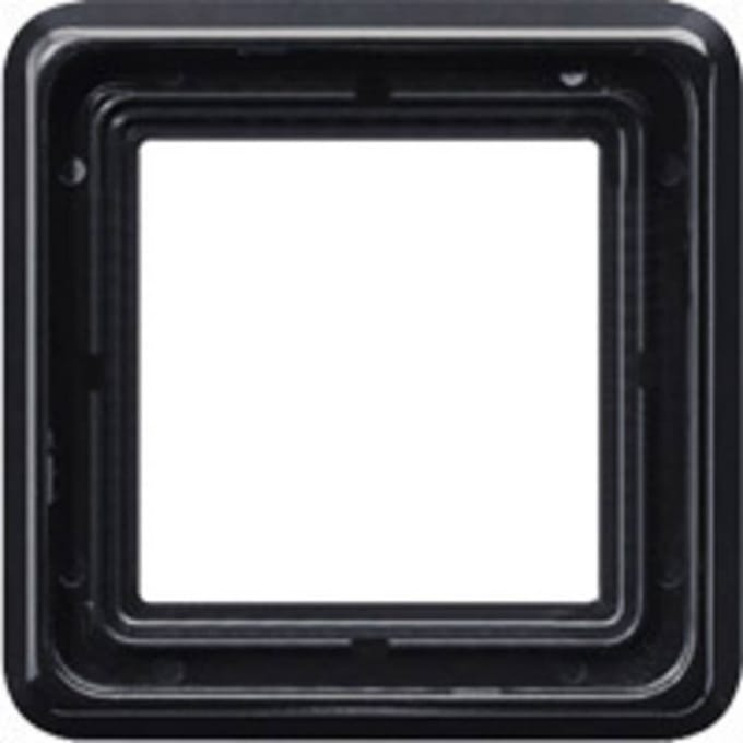 Jung CD581SW Afdekking Frame 1-voudig Zwart 1 stuk(s)