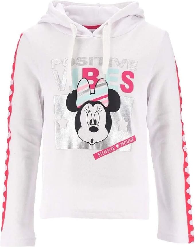 Minnie Mouse - Hoodie - Wit - 3 jaar - 98cm