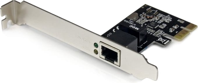 StarTech.com 1 Port PCI Express PCIe Gigabit Ethernet Network Card Dual Profile