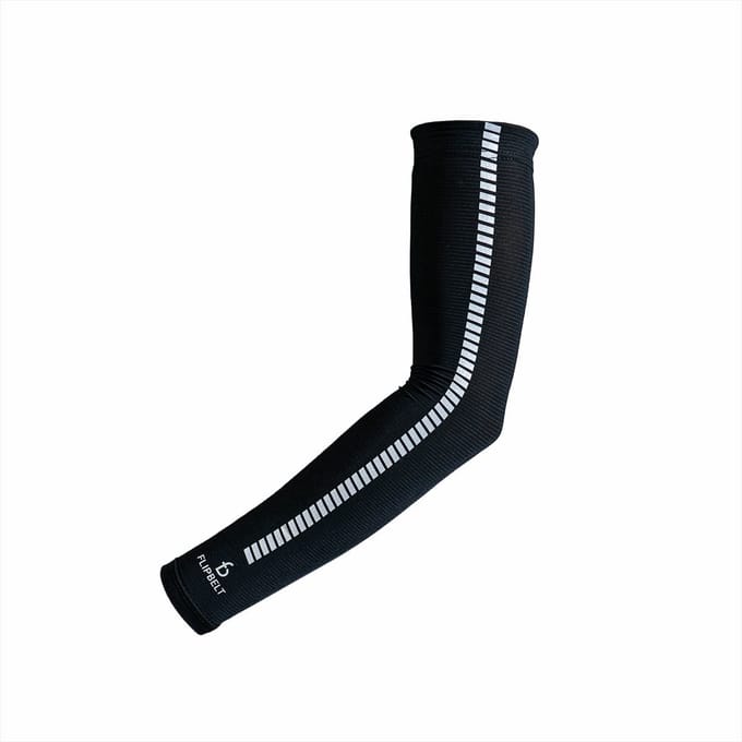 Flipbelt - Koeling mouw/Sleeve - Running - Hardloop - Reflecterend - Zwart - ML
