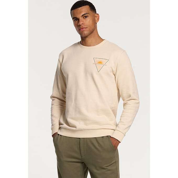 Shiwi Men Triangle Sweater Tortilla White Größe: XXL | Pullover Outlet | Herren | Weiß