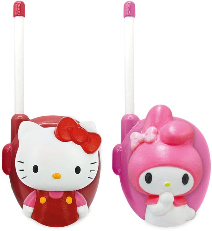 Hello Kitty 3D Walkie Talkies – Speelgoed Communicatieset voor Kinderen | 21 x 23 x 6,7 cm
