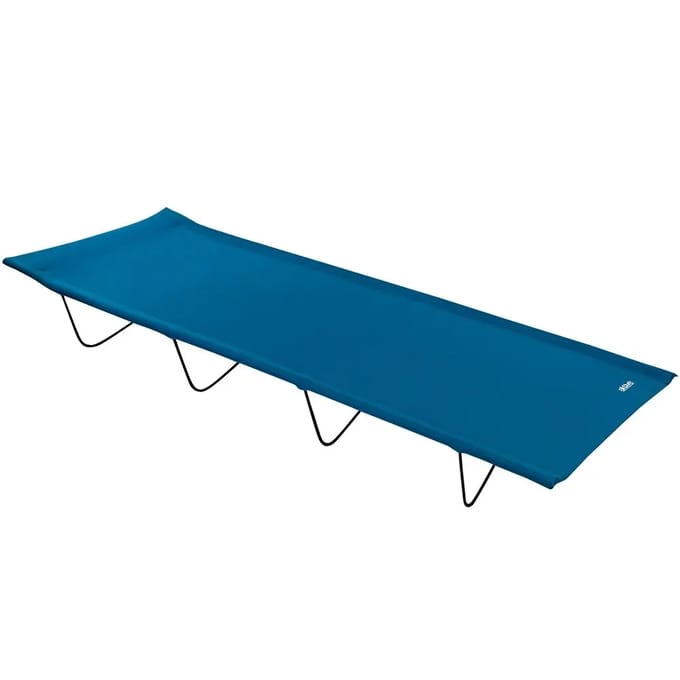 Aktive Staal Lichtgewicht Opvouwbaar Campingbed Blauw