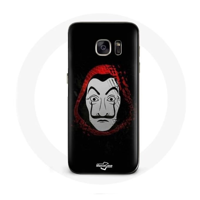 Hoesje - La casa de papel - Samsung Galaxy S7 Edge - Flexibel - Zwart - Bescherming
