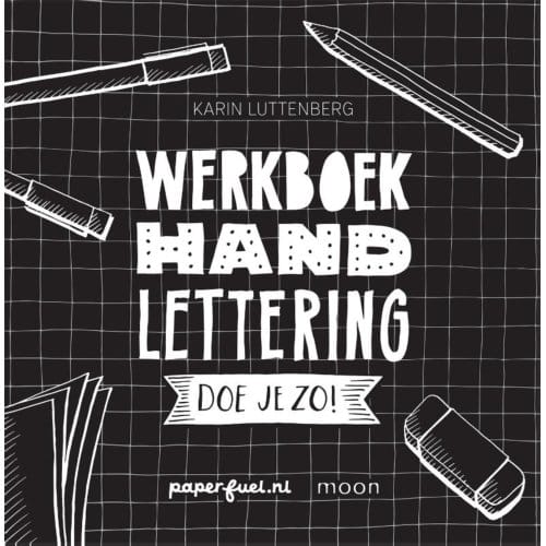 Werkboek Handlettering Doe Je Zo! - Karin Luttenberg