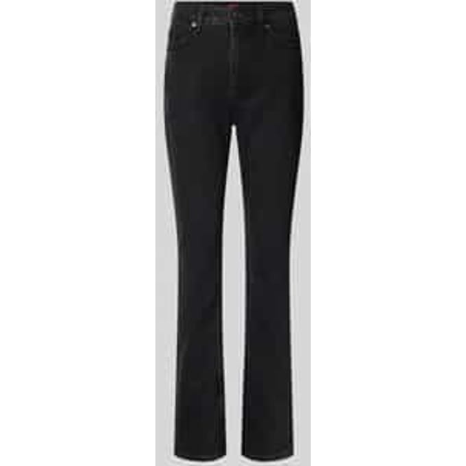 Slim fit jeans van katoenmix, model 'GRITRIA_1'